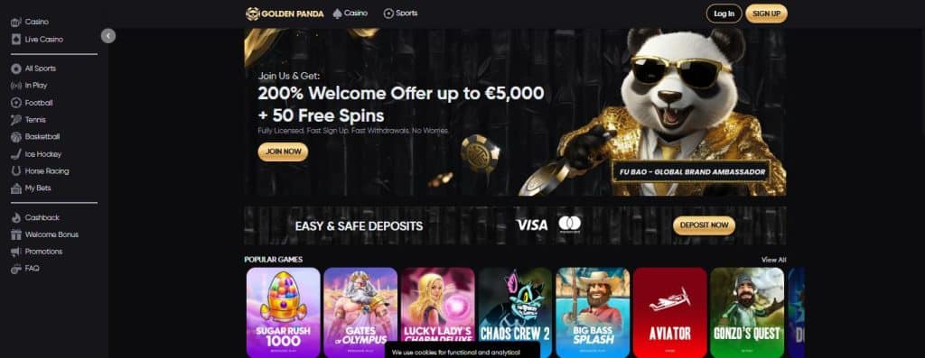 Golden Panda - Louisiana Online Casinos